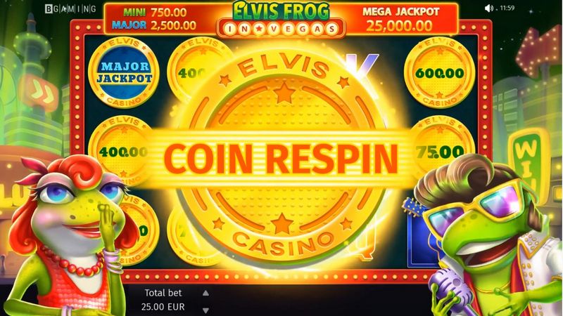 Elvis Frog in Las Vega - Review, Demo Play, Payout, Free Spins & Rewards